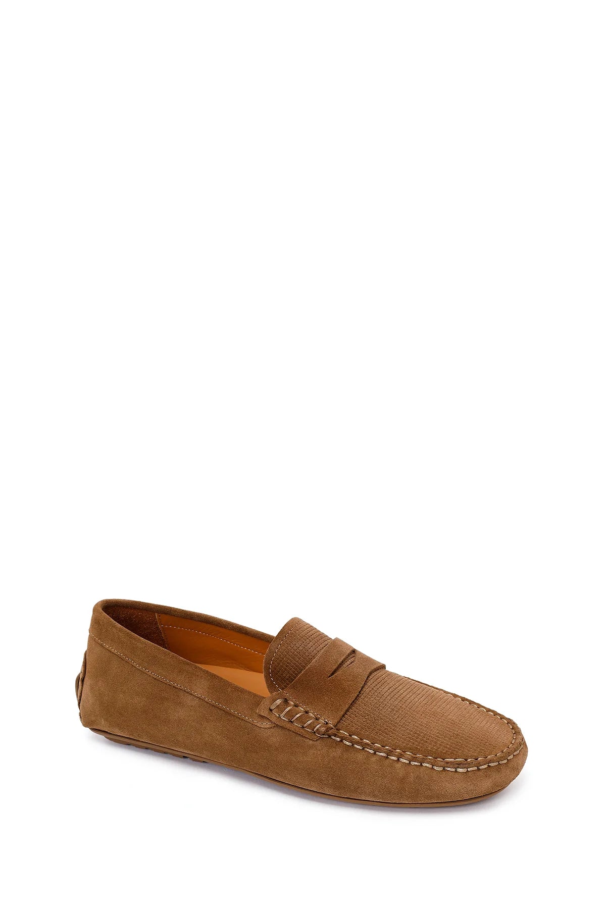 Erkek Taba Süet Deri Loafer