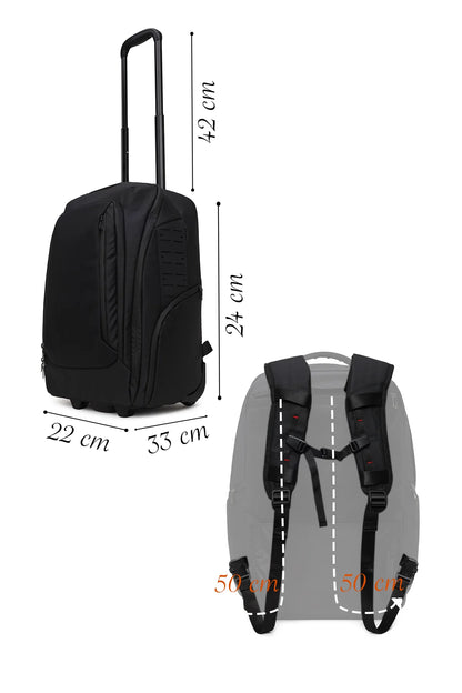 D-pack Erkek Siyah Kumaş Mini Valiz
