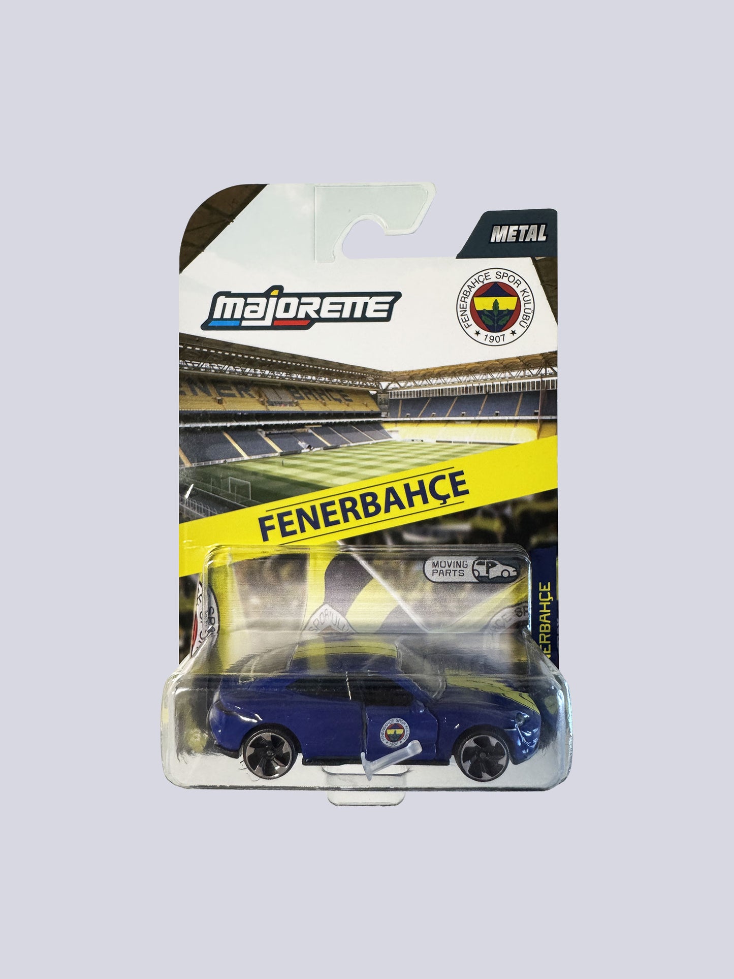 Fenerbahçe Lacivert Premium Figür Oyuncak Araba