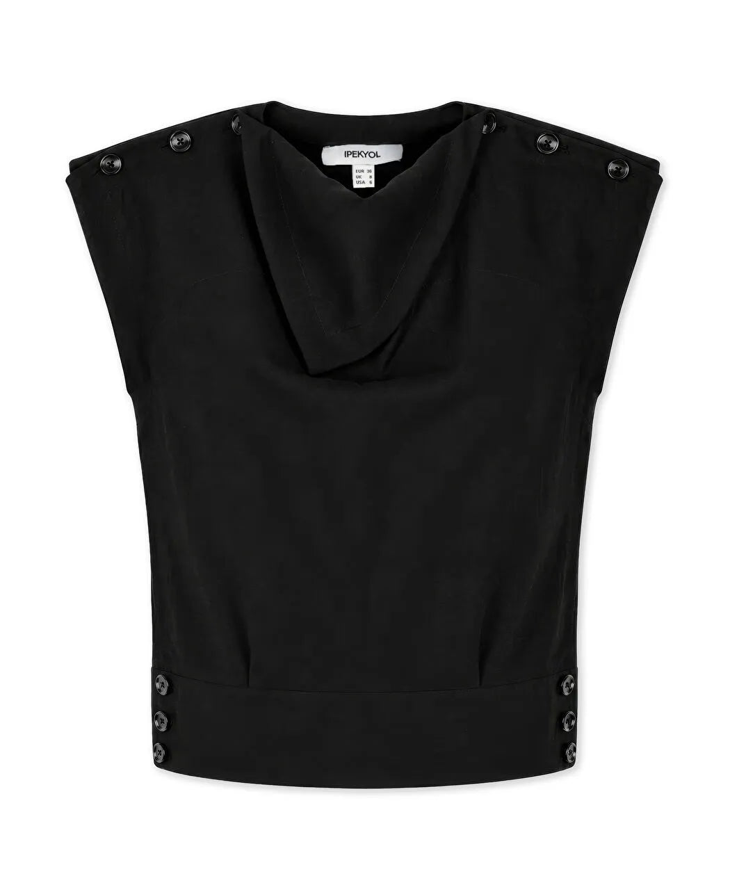 Siyah Bluz Is1260006286001 | Ipekyol