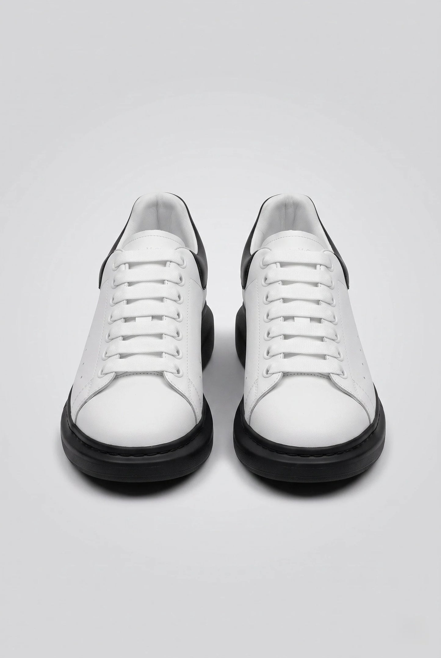 Kalın Eva Tabanlı Bağcıklı Çift Renk Beyaz Sneaker Ayakkabı 2026-12