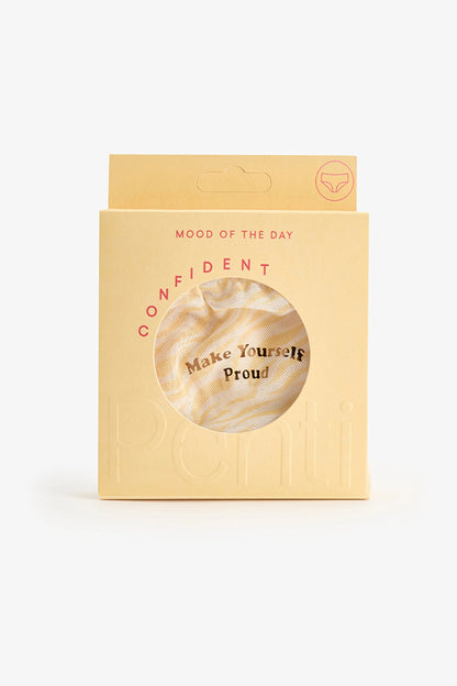 Pastel Sarı Confident Slip Külot