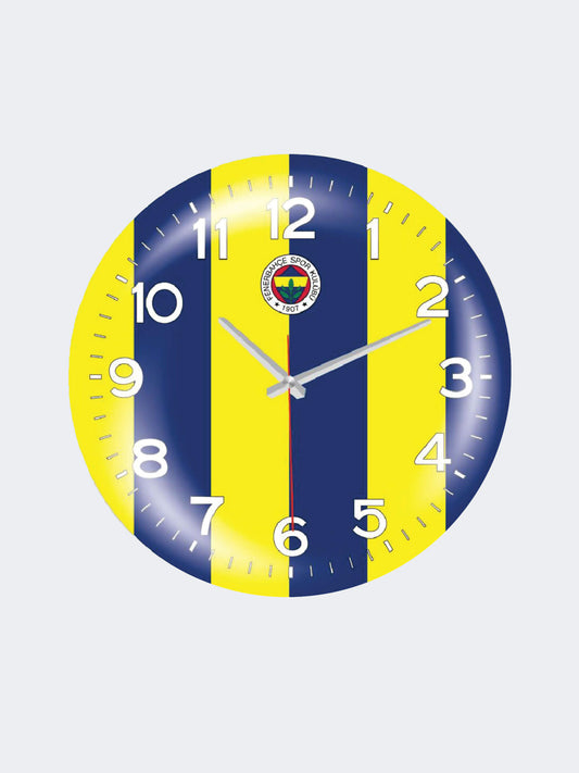 Fenerbahçe Çubuklu Duvar Saati 5001