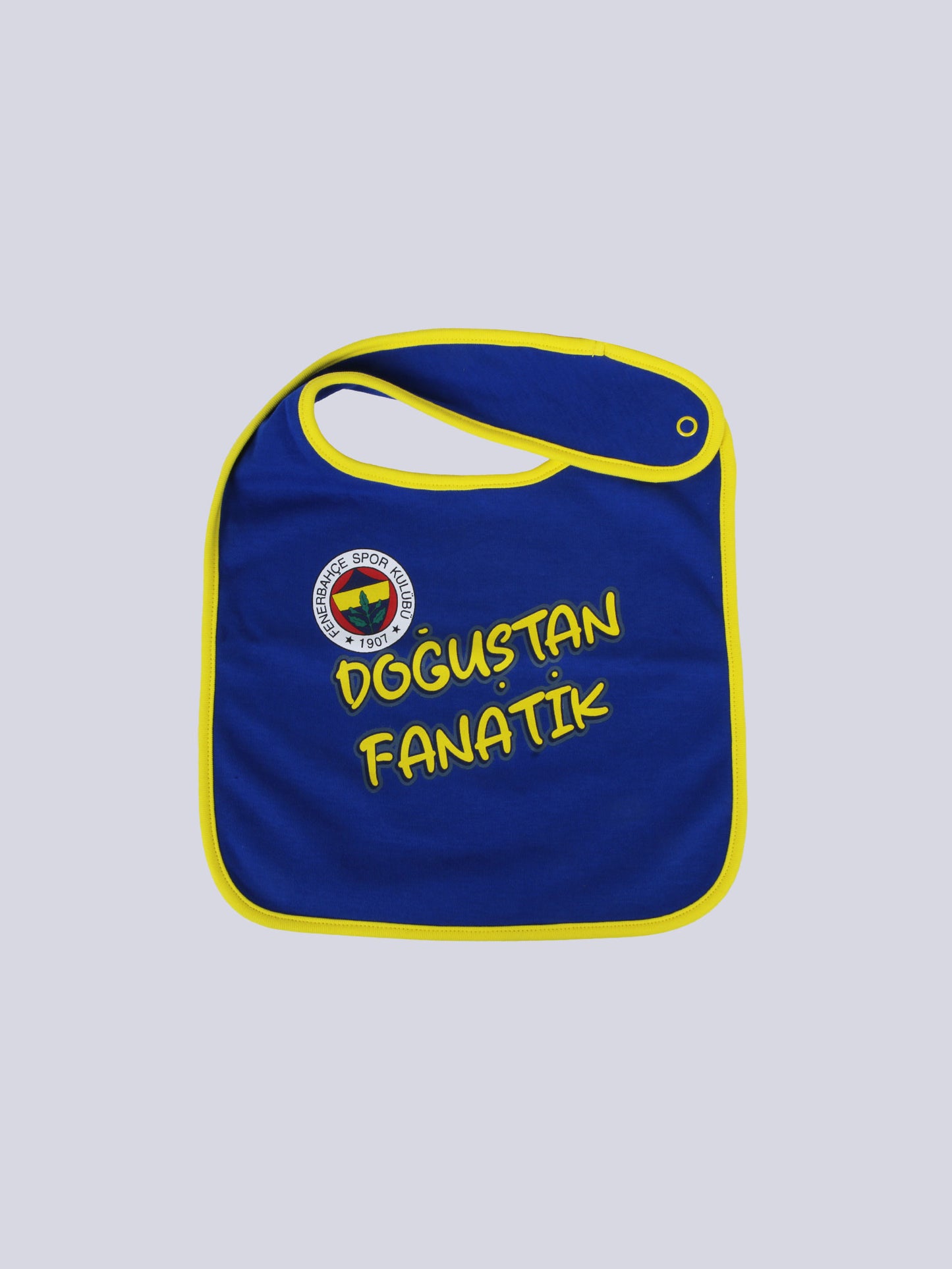 Fenerbahçe Saks Mavi Doğuştan Fanatik Bebek Önlük