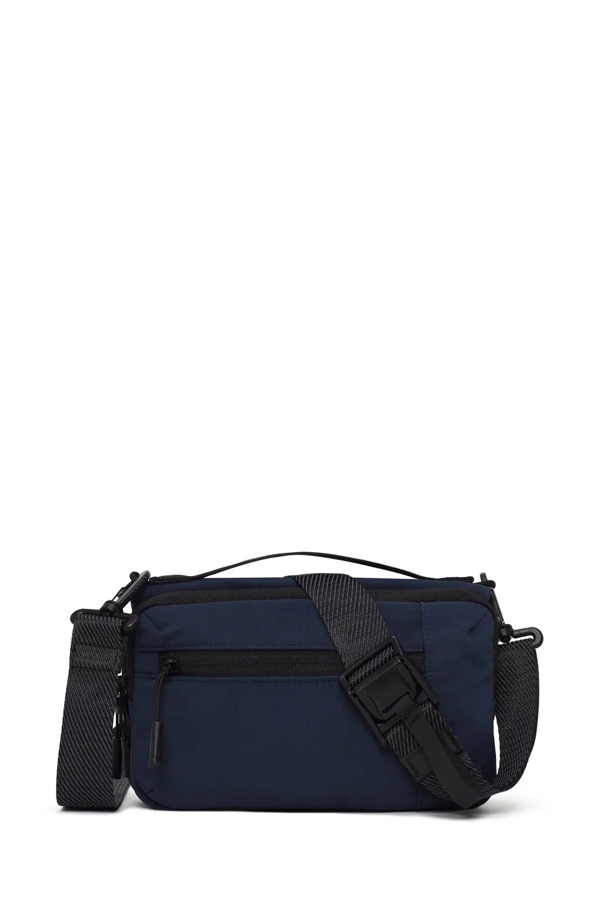 D-pack Erkek Lacivert Uzun Askılı Mini Kumaş Çapraz Çanta