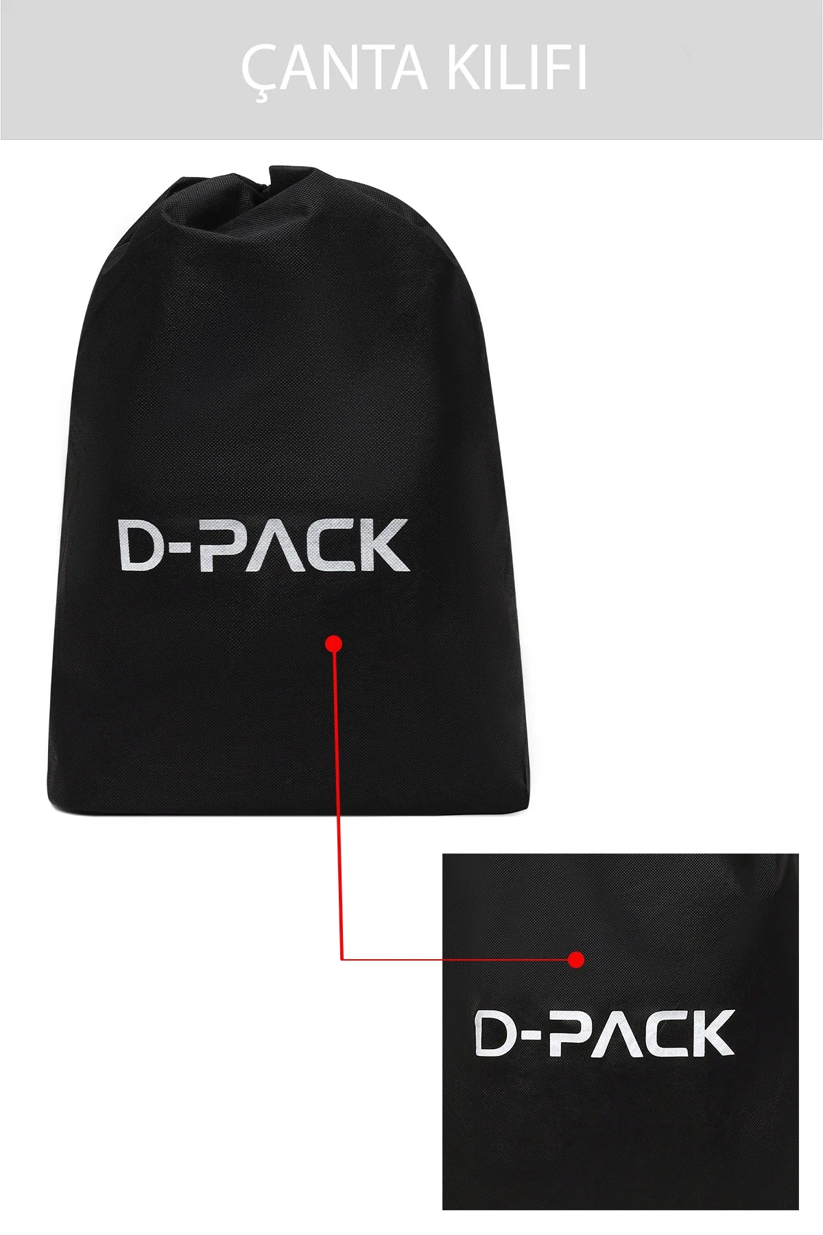 D-pack Unisex Bej Sırt Çantası