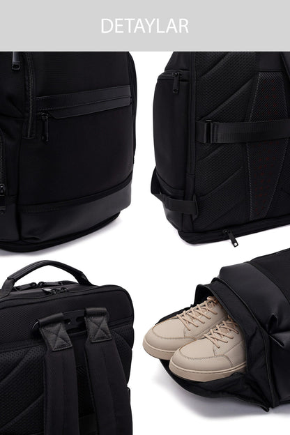 D-pack Unisex Siyah Sırt Çantası