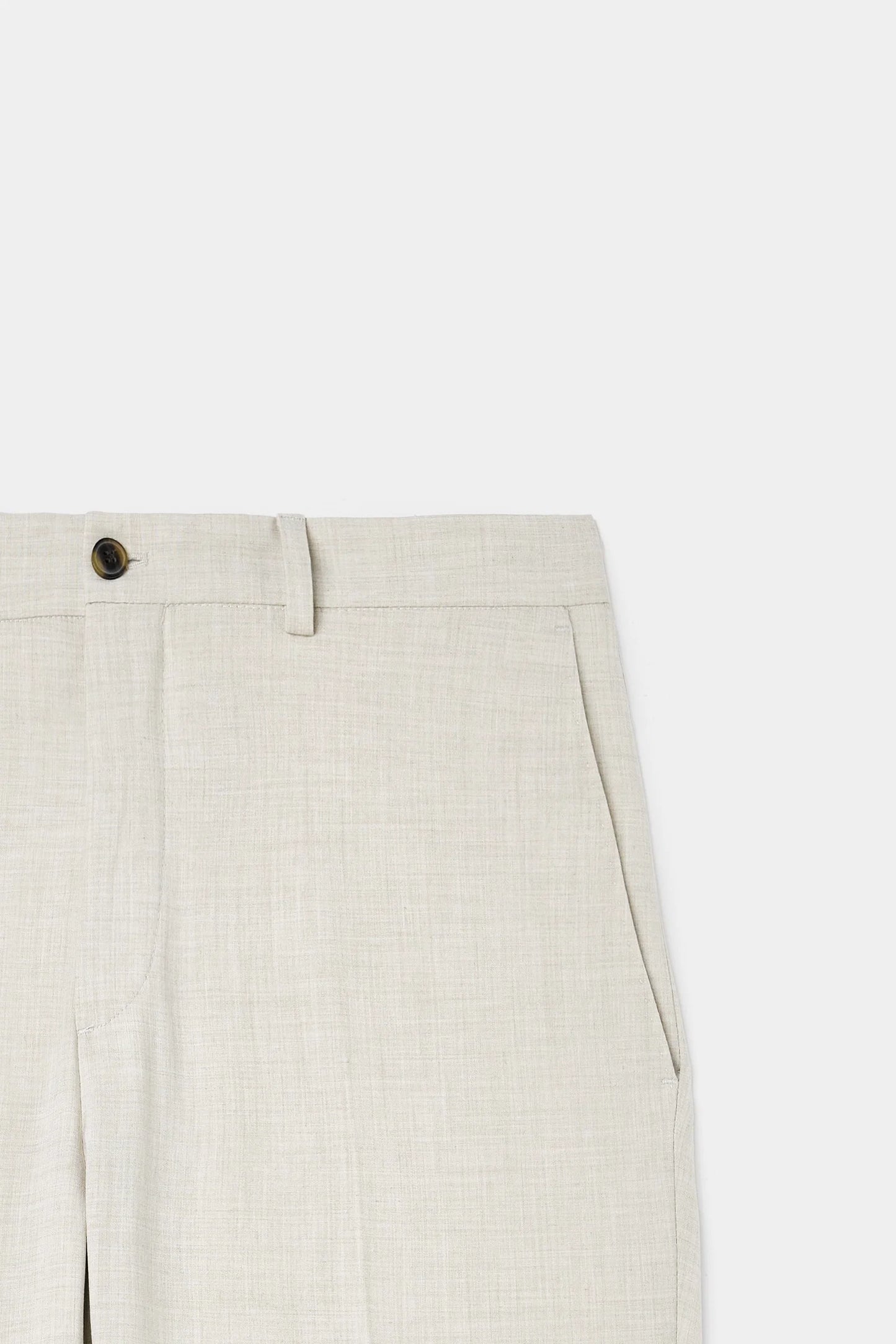 Tween Slim Fit Koyu Bej Armürlü Takim Elbise