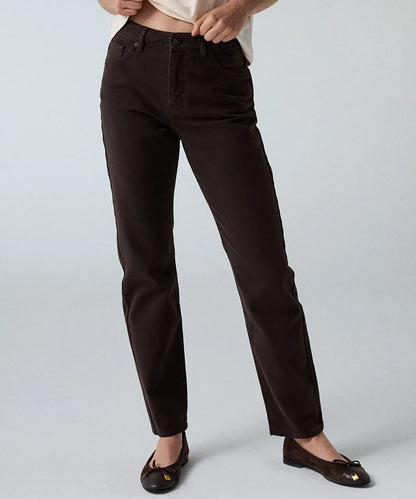 Kahverengi Mom Fit Jean Pantolon Iw6260018010074 | Ipekyol