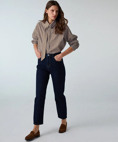 Lacivert Mom Fit Jean Pantolon Iw6260018009015 | Ipekyol