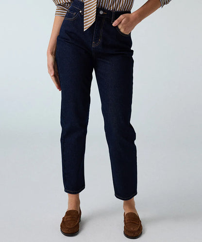 Lacivert Mom Fit Jean Pantolon Iw6260018009015 | Ipekyol