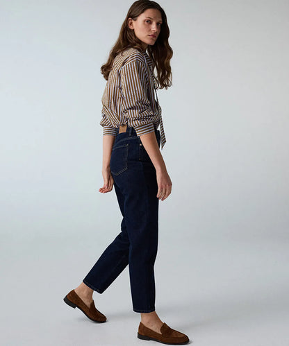 Lacivert Mom Fit Jean Pantolon Iw6260018009015 | Ipekyol