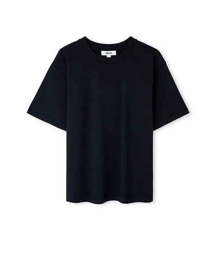 Siyah Bisiklet Yaka Basic Tişört Iw6260070184001 | Ipekyol