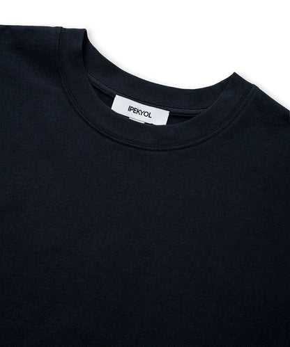 Siyah Bisiklet Yaka Basic Tişört Iw6260070184001 | Ipekyol