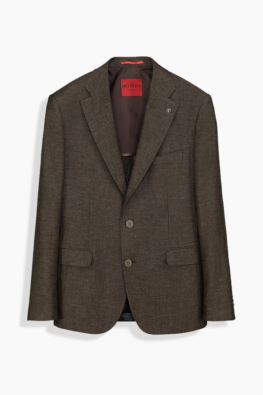 Mata Slim Fit Kahverengi Ceket