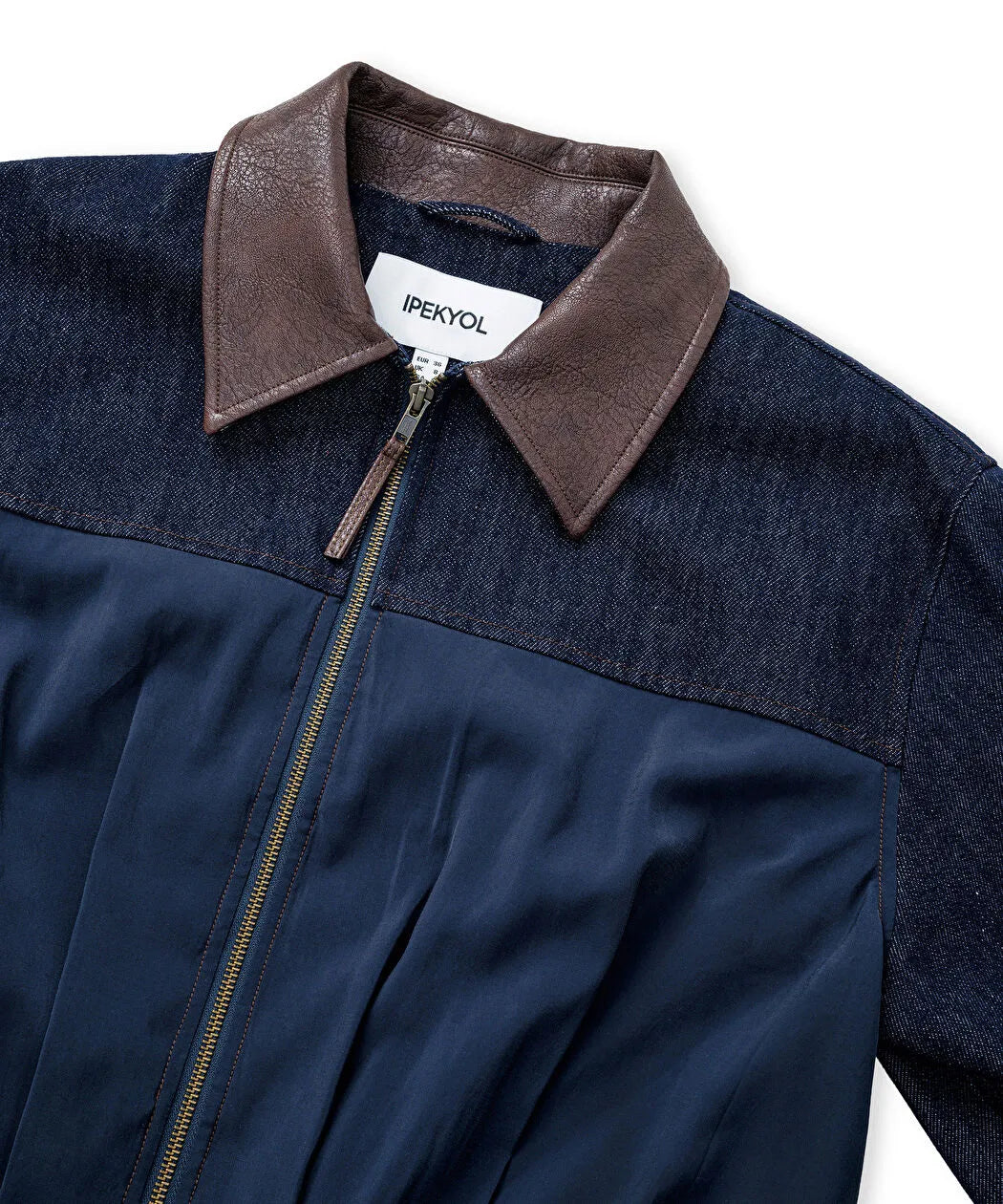 Lacivert Kontrast Yaka Bomber Ceket Iw6260005118015 | Ipekyol
