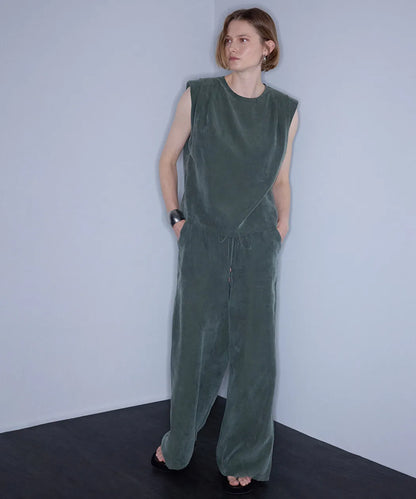 Haki Belden Bağlamalı Wide Leg Pantolon Is1260003434022 | Ipekyol
