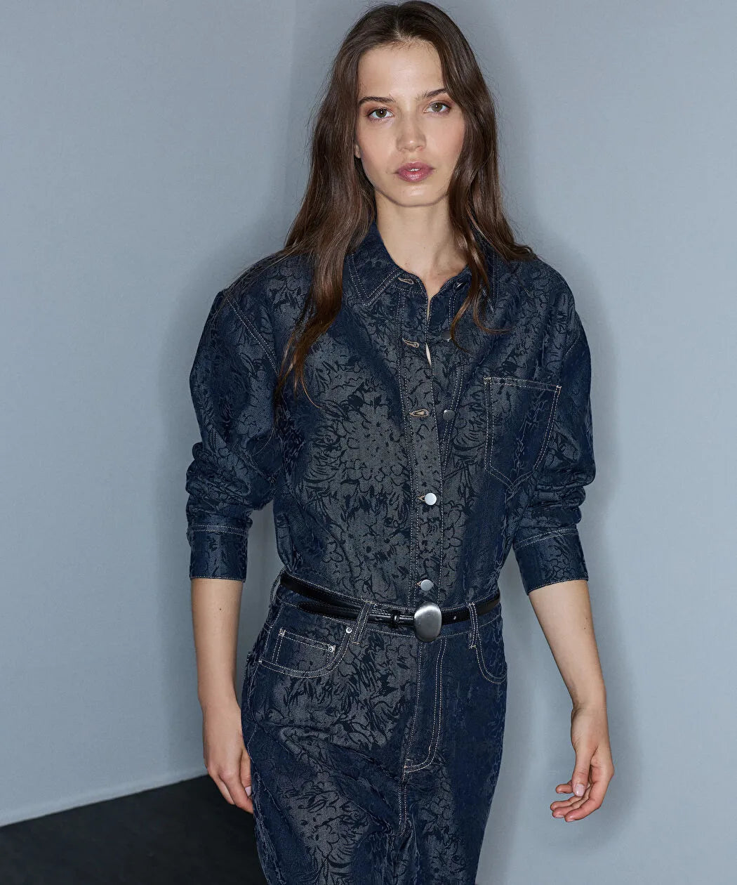Mavi Denim Görünümlü Gömlek Ceket Iw6260148015ac7 | Ipekyol