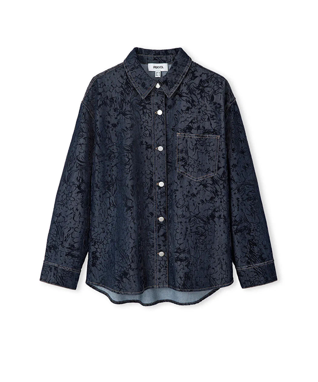Mavi Denim Görünümlü Gömlek Ceket Iw6260148015ac7 | Ipekyol