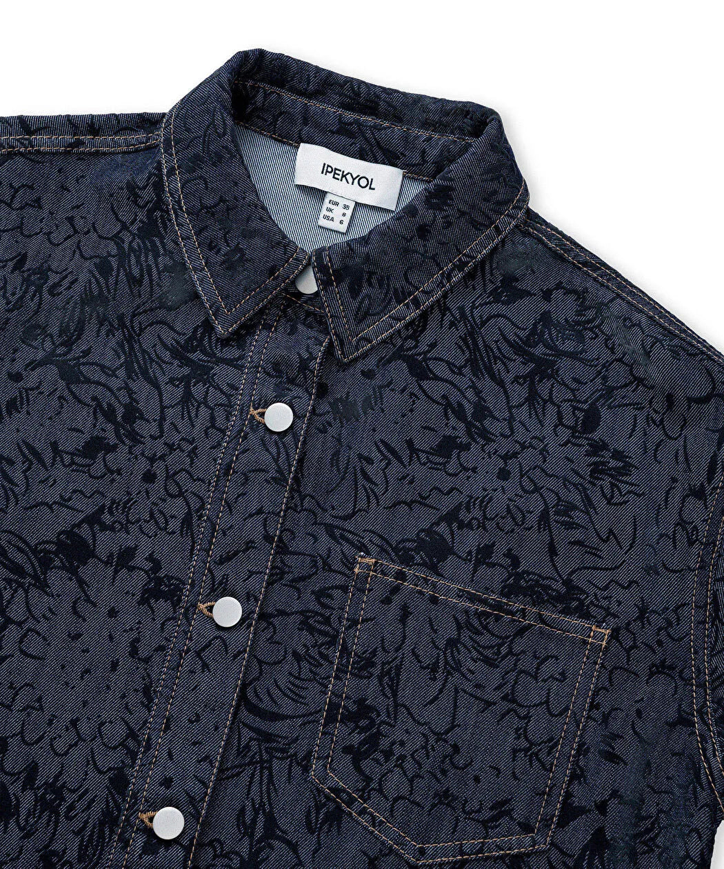 Mavi Denim Görünümlü Gömlek Ceket Iw6260148015ac7 | Ipekyol