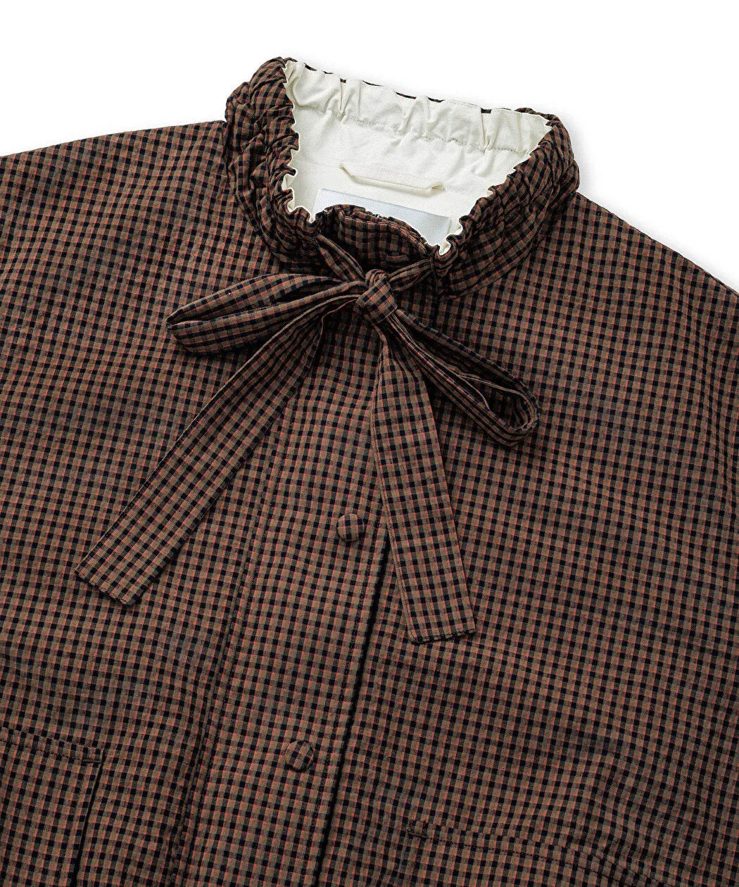 Kahverengi Ekose Desen Bomber Mont Iw6260012386074 | Ipekyol