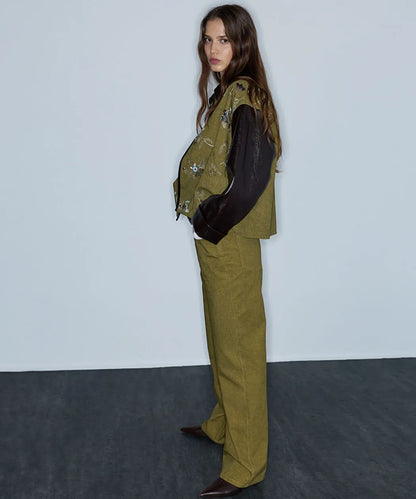 Haki Non Denim Pantolon Iw6260003204022 | Ipekyol