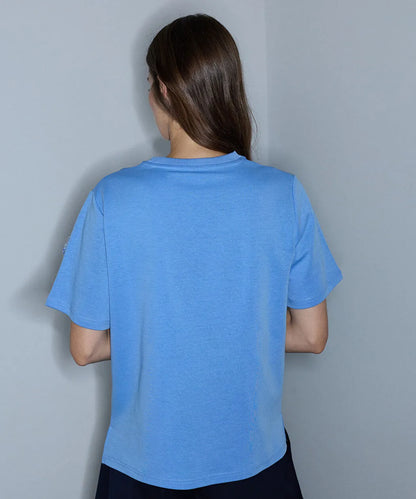 Mavi Floral Nakışlı Püsküllü Tişört Iw6260070147028 | Ipekyol