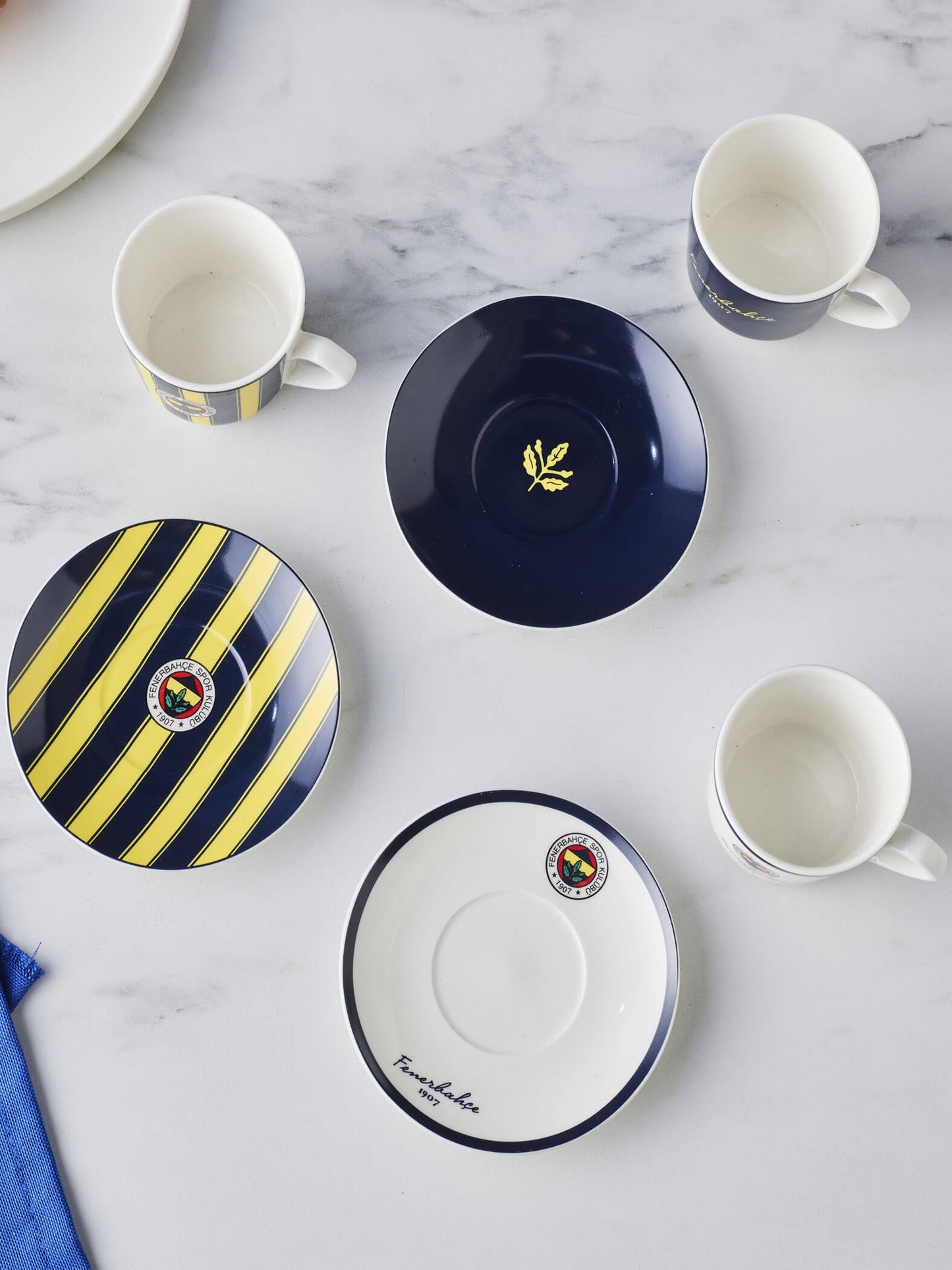 Fenerbahçe X Karaca 6 Kişilik Kahve Fincan Takımı 80 Ml