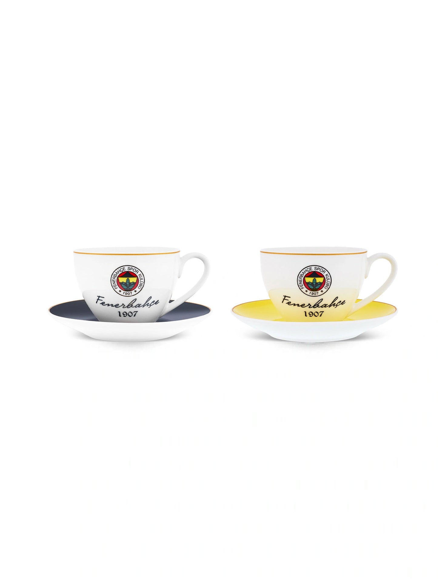 Fenerbahçe X Karaca 2 Kişilik Çay Fincan Takımı 220 Ml