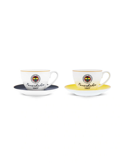 Fenerbahçe X Karaca 2 Kişilik Çay Fincan Takımı 220 Ml