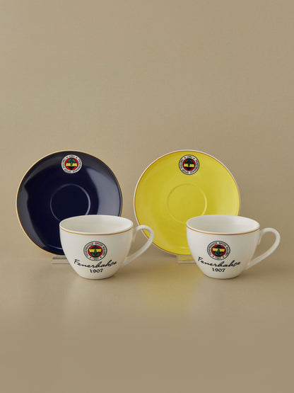 Fenerbahçe X Karaca 2 Kişilik Çay Fincan Takımı 220 Ml
