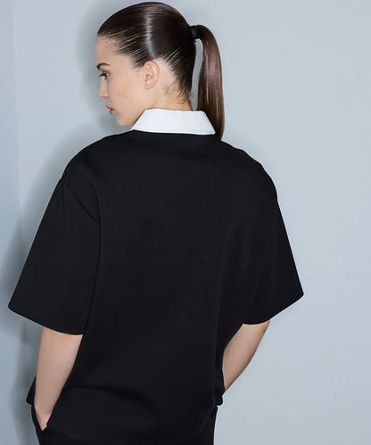 Siyah Kumaş Mix Colorblock Sweatshirt Iw6260091124001 | Ipekyol