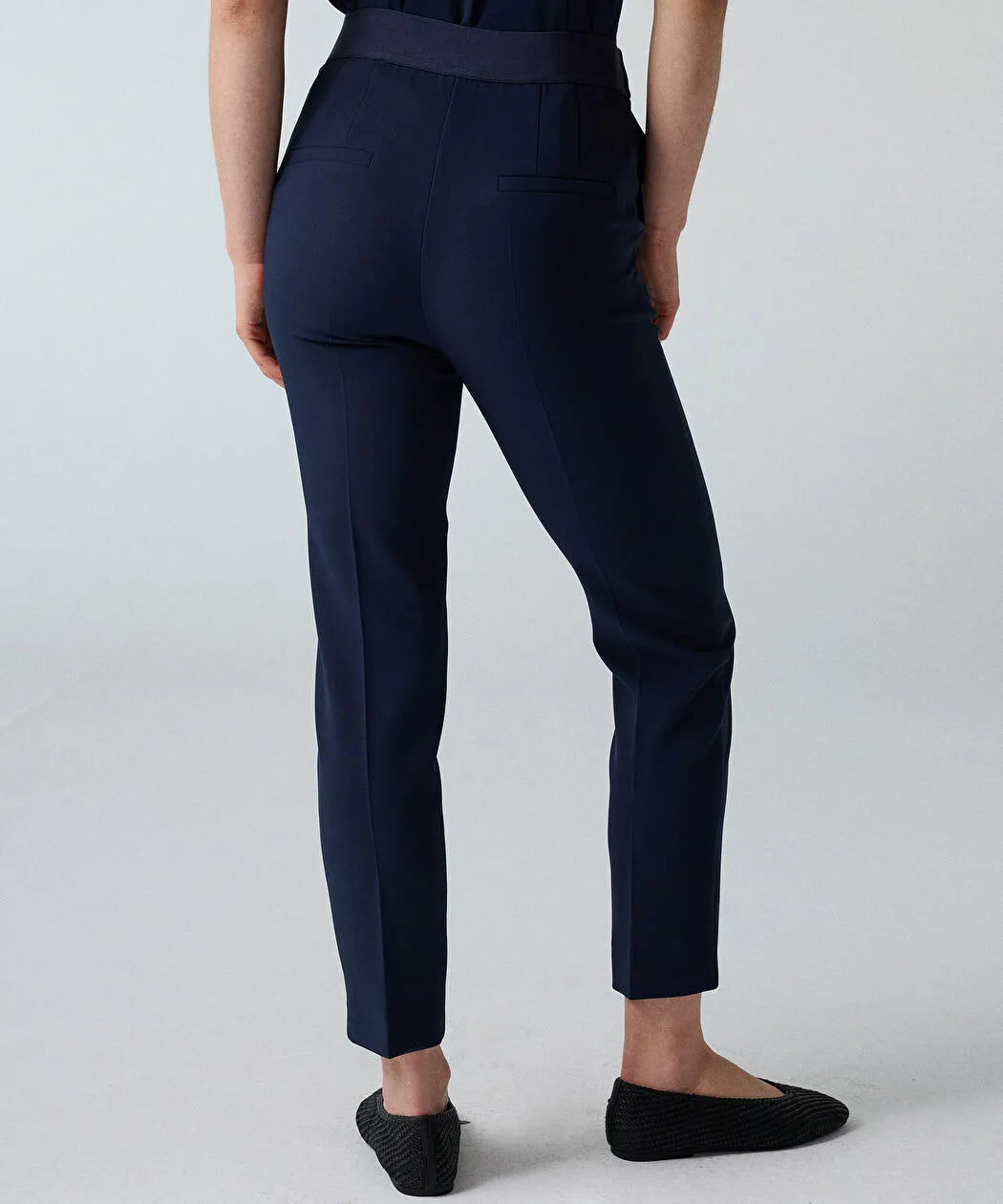 Lacivert Elastik Bel Skinny Fit Pantolon Iw6260003153015 | Ipekyol