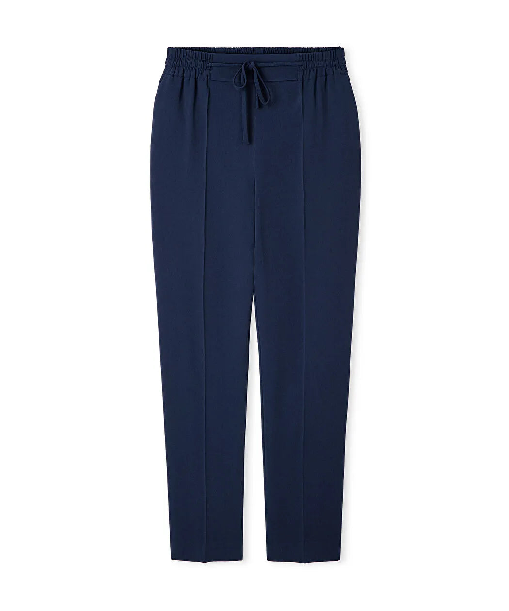 Lacivert Ince Kuşaklı Carrot Pantolon Iw6260003196015 | Ipekyol