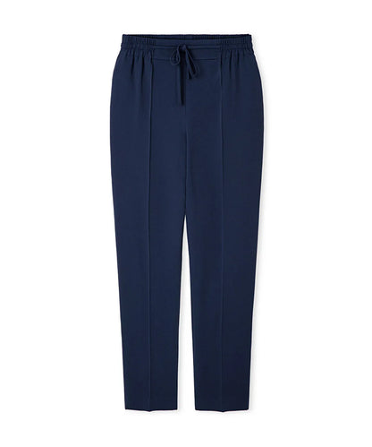 Lacivert Ince Kuşaklı Carrot Pantolon Iw6260003196015 | Ipekyol