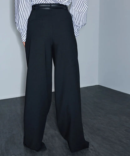 Siyah Çift Kemerli Pantolon Iw6260003198001 | Ipekyol
