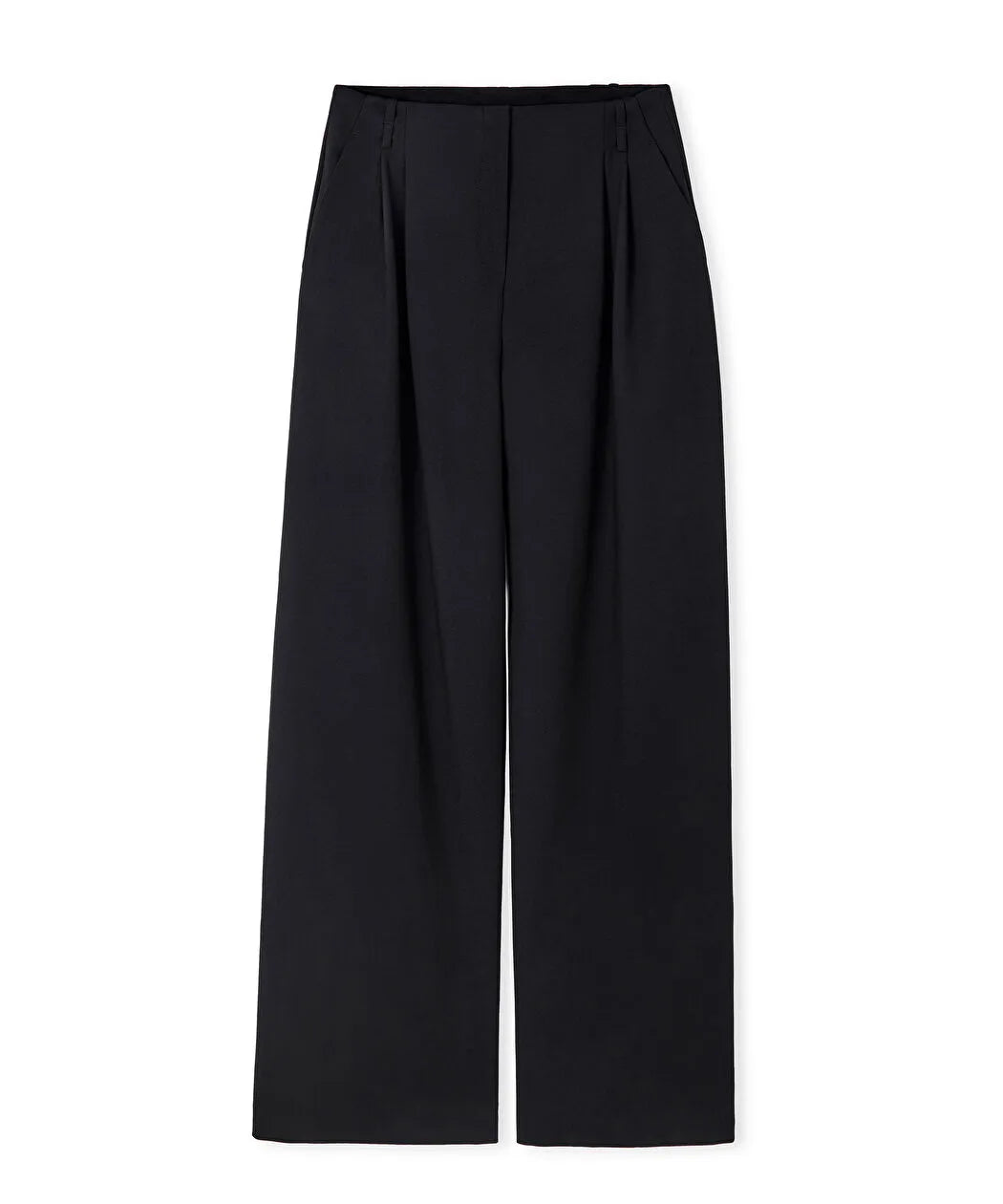 Siyah Çift Kemerli Pantolon Iw6260003198001 | Ipekyol