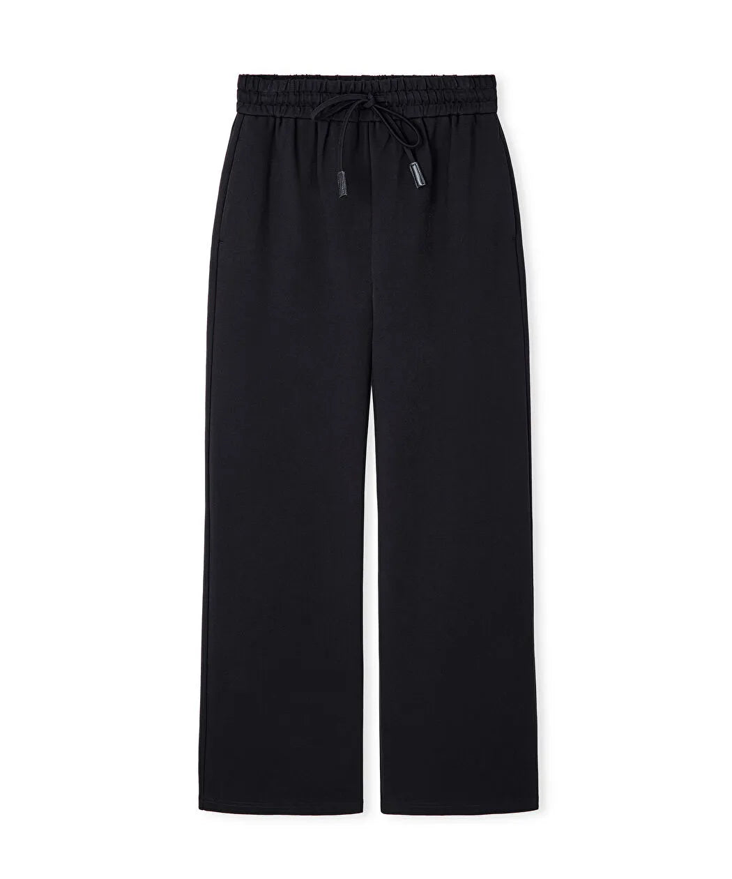 Siyah Ayarlanabilir Bel Wide Leg Pantolon Iw6260003193001 | Ipekyol