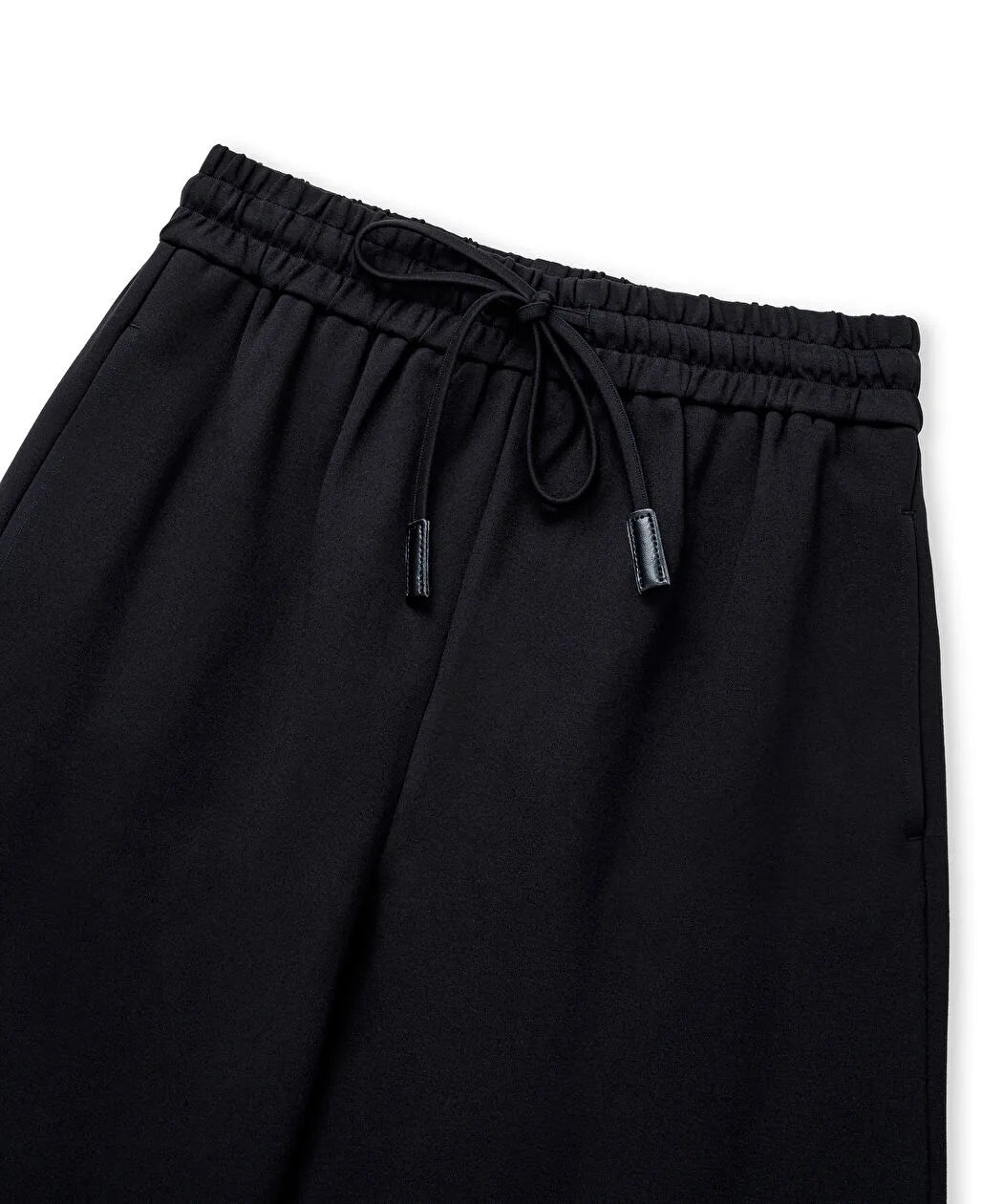 Siyah Ayarlanabilir Bel Wide Leg Pantolon Iw6260003193001 | Ipekyol