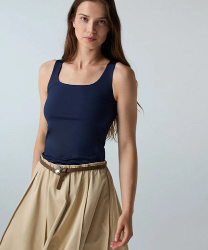Lacivert Basic U Yaka Tişört Iw6260152116015 | Ipekyol