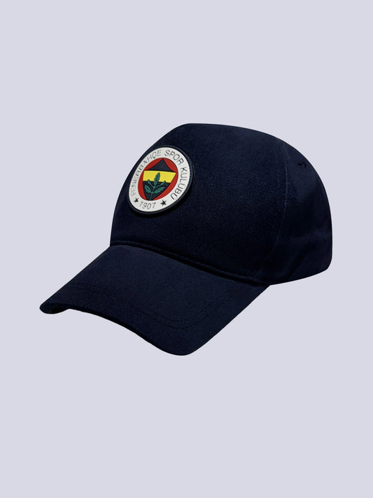 Fenerbahçe Lacivert 6 Renk Logolu Unisex Şapka
