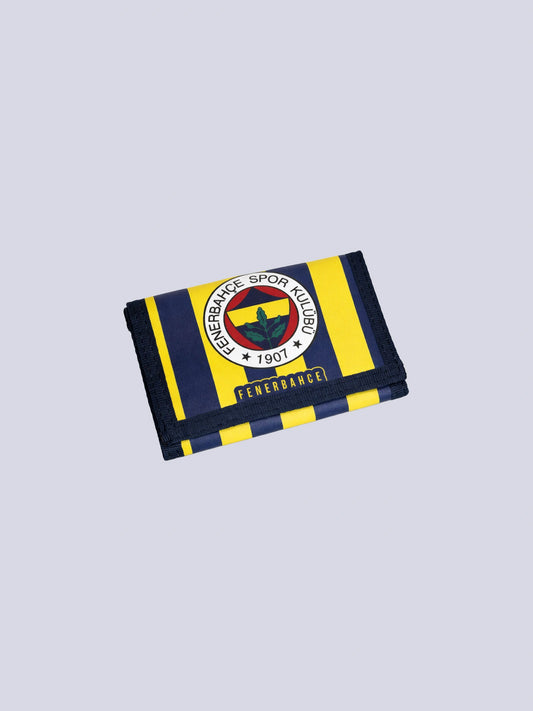 Fenerbahçe Sarı Lacivert Çubuklu Cüzdan