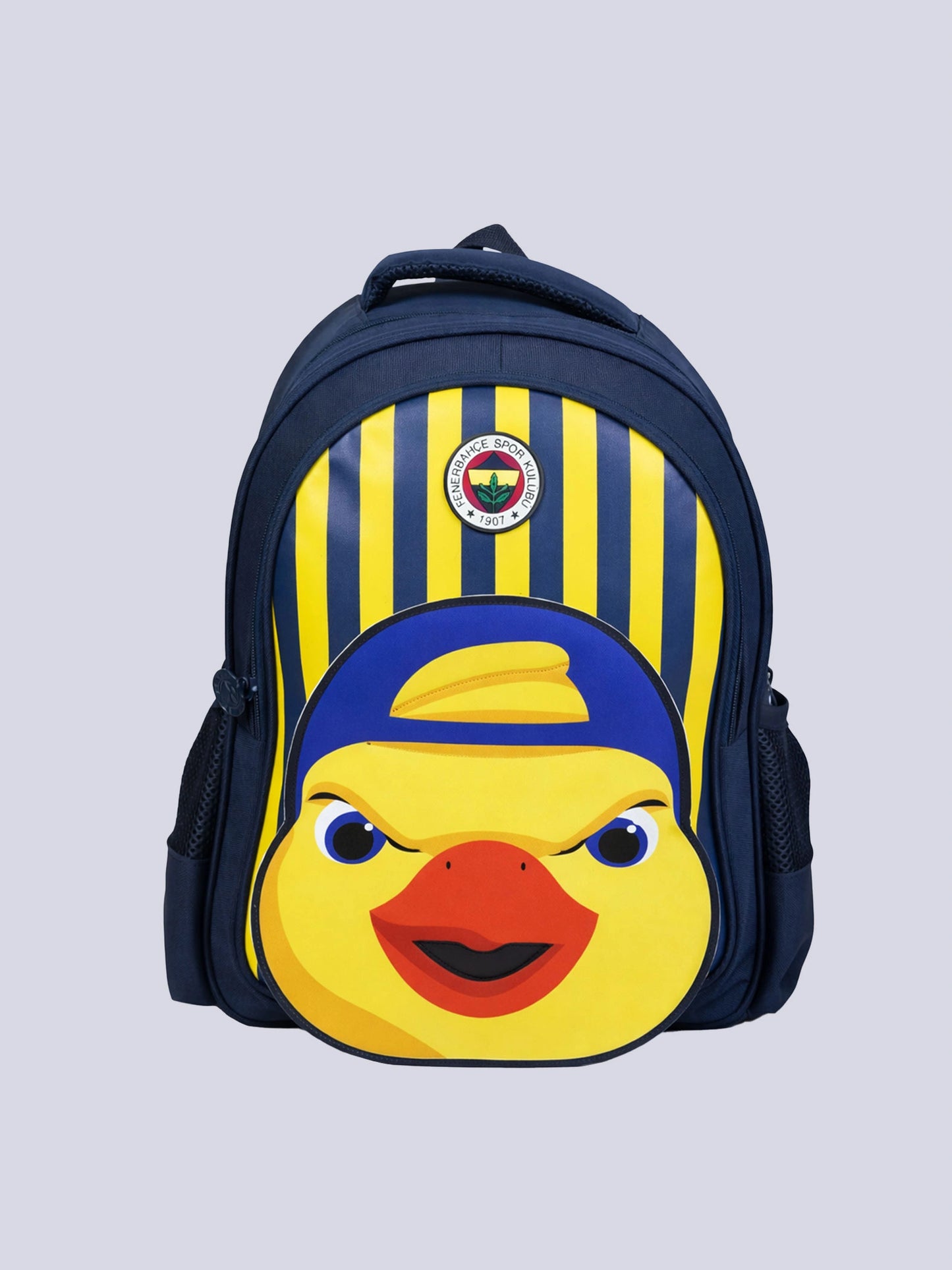Fenerbahçe Sarı Lacivert Striped Yellow Okul Çantası