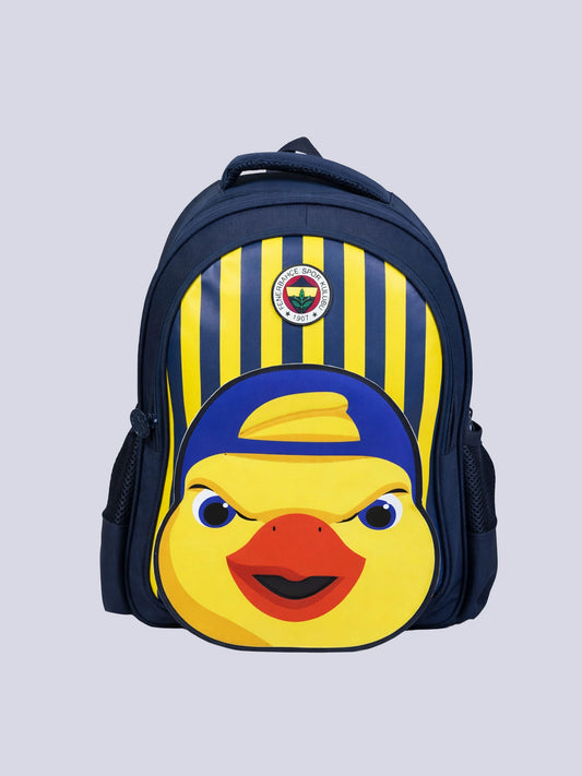 Fenerbahçe Sarı Lacivert Striped Yellow Okul Çantası