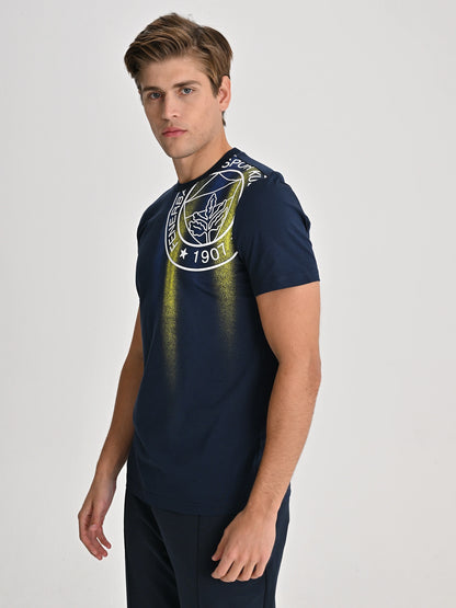 Fenerbahçe Lacivert Tribün Tramlı Erkek Tshirt