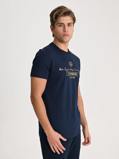 Fenerbahçe Lacivert Tribün Her Zaman Hep Seninleyiz Erkek Oversize Tshirt
