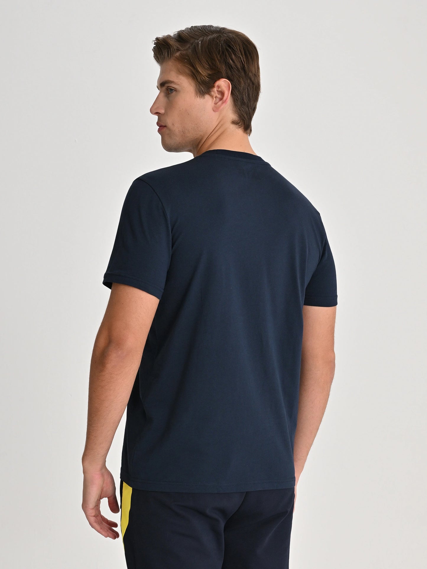 Fenerbahçe Lacivert Tribün Çizgi Logolu Erkek Tshirt