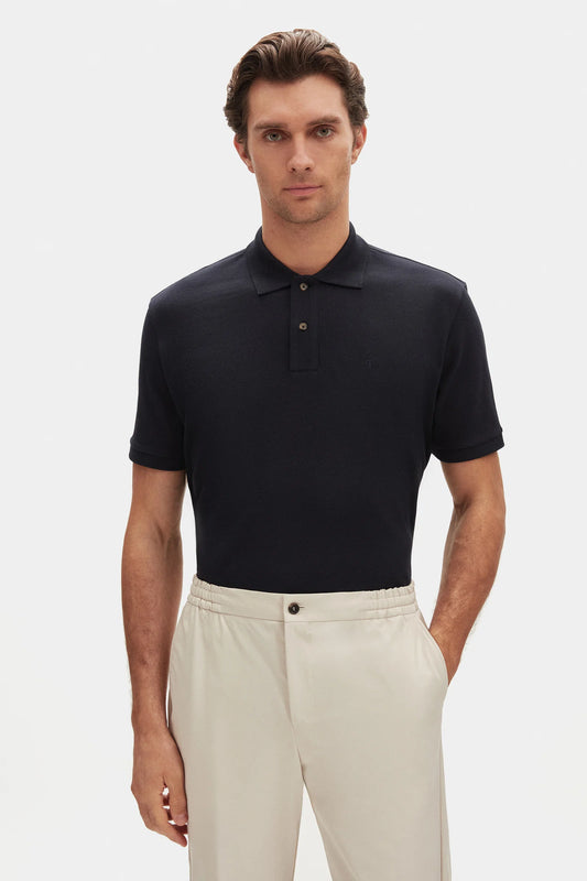 Damat Regular Fit Lacivert %100 Pamuk Polo Yaka T-shirt