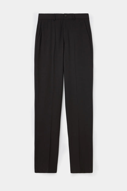 Tween Slim Fit Kahverengi Kruvaze Takim Elbise