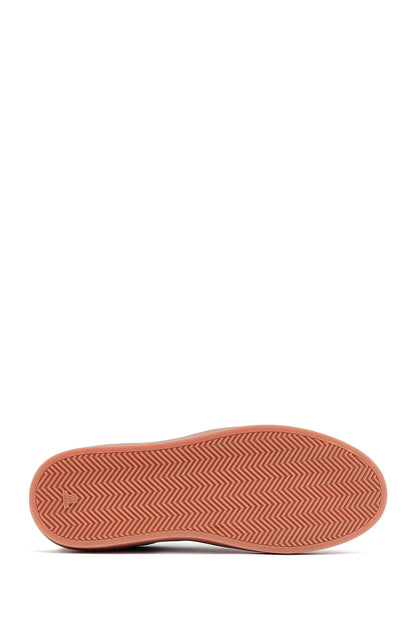 Kadın Bordo Bağcıklı Süet Deri Sneaker
